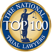 Aaron Spolin has been ranked on the “Top 100 Trial Lawyers” list by the National Trial Lawyers organization
