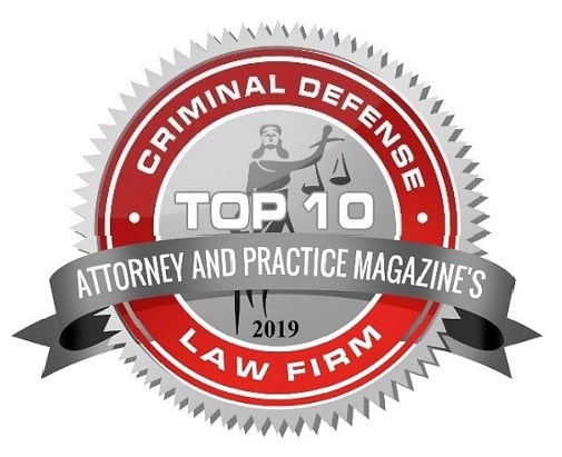 Attorney and Practice Magazine ranked Spolin Law P.C. among the top 10 criminal law firms in California